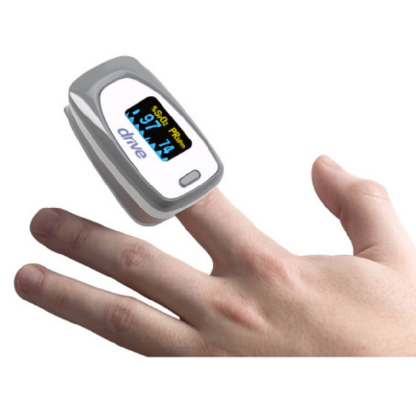 SpO2 Deluxe Finger Pulse Oximeter - CPAPmachines.ca